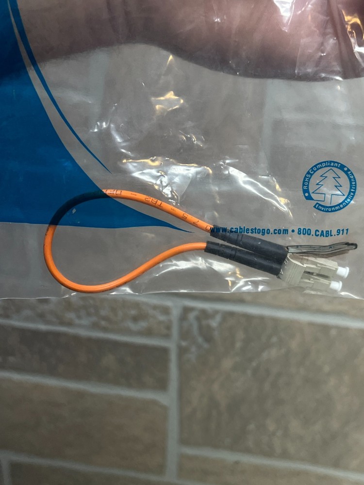 Duplex LC Loopback Tester Cable 50/125 Adapter Plug