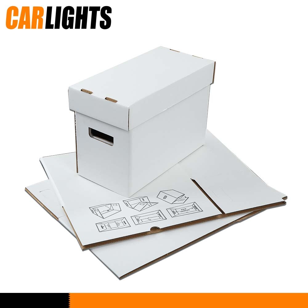 3/5/10x Comic Books Storage Boxes Short Holds 150-175 Stackable Durable Archive