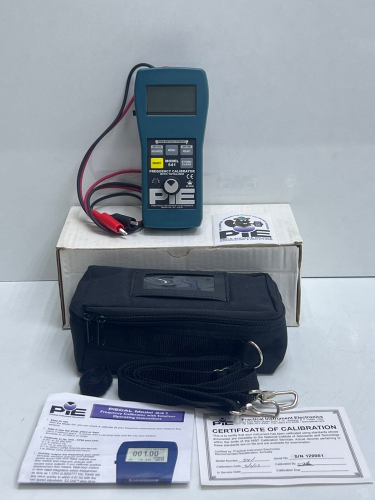 PIE MODEL 541 FREQUENCY CALIBRATOR WITH TOTALIZER