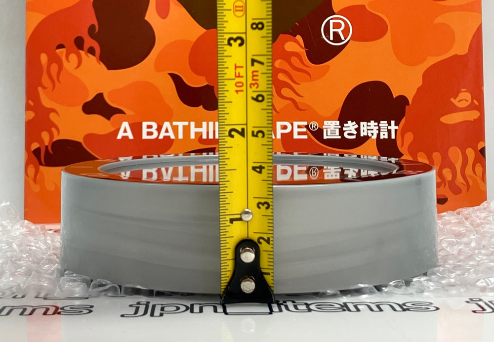 Table Clock A Bathing APE 2009 Spring Collection Open Box Unused