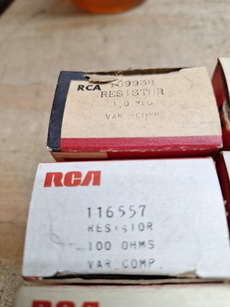 NOS Potentiometer Lot RCA