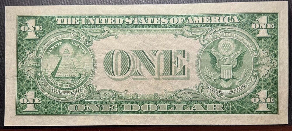 1935-E One $1 Dollar Silver Certificate Star Note - AU/UNC