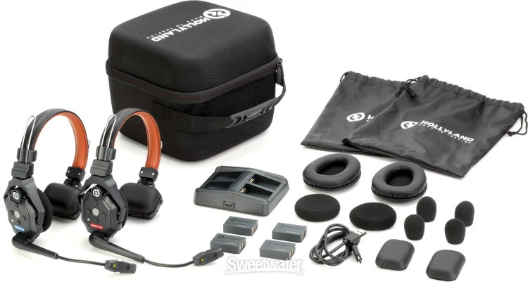 Hollyland Solidcom C1 Pro Wireless Intercom System - 2 Headsets