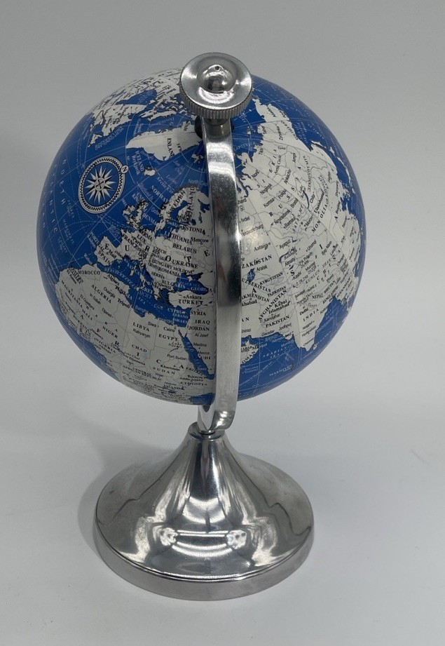 World Globe Rotating Geography Classroom/Desktop 8”