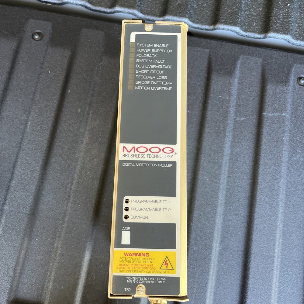 Moog Digital Motor Controller. Model: 164-005E-10-B2-2