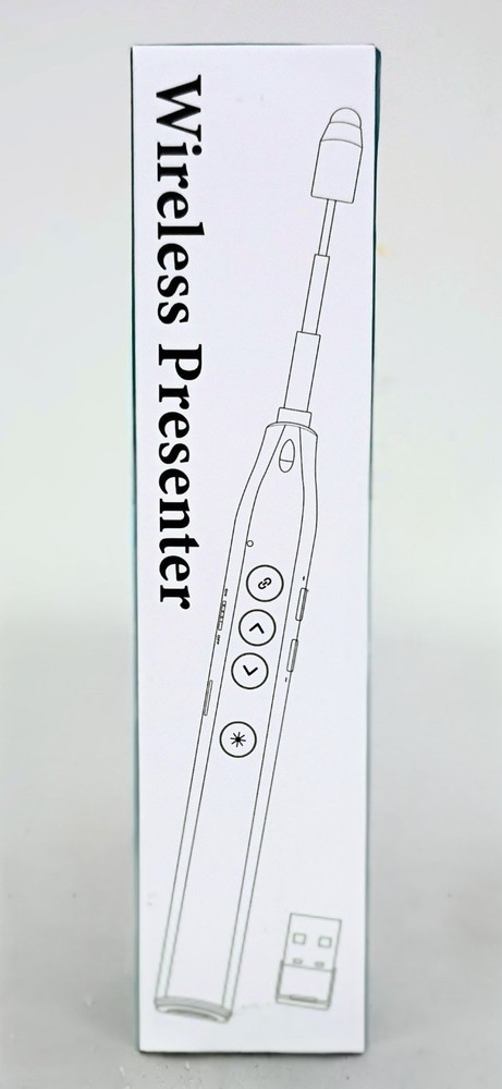 Wireless Presentation Remote Clicker Touch Screen Stylus Pen - Telescopic Point