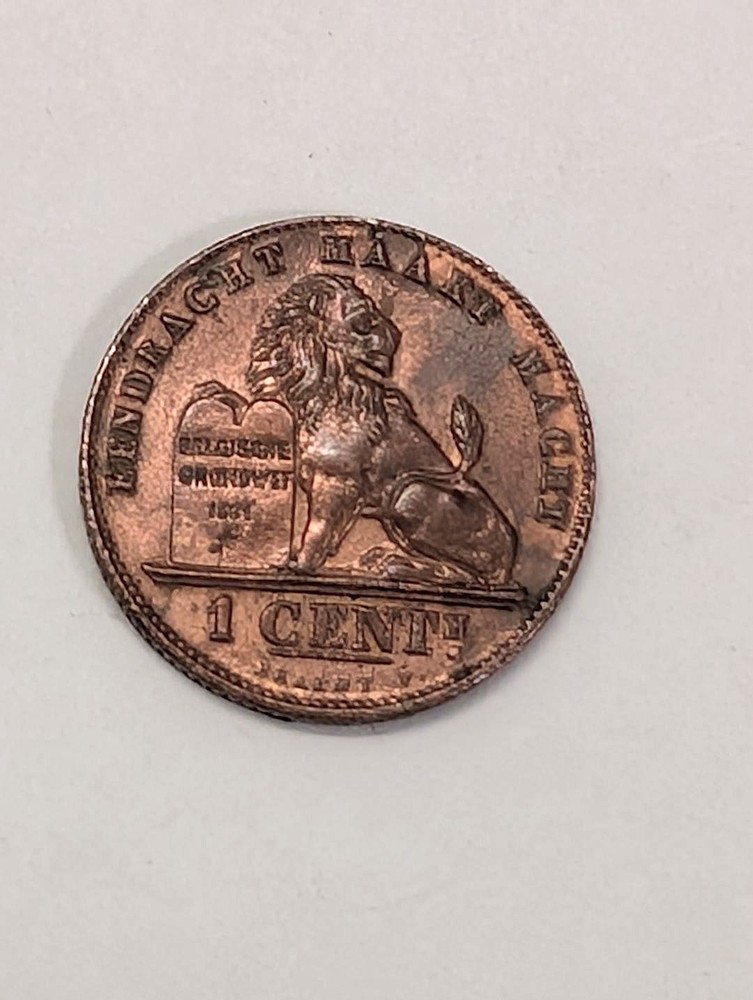 1902 - ONE CENTIME - BELGIUM  - B 28