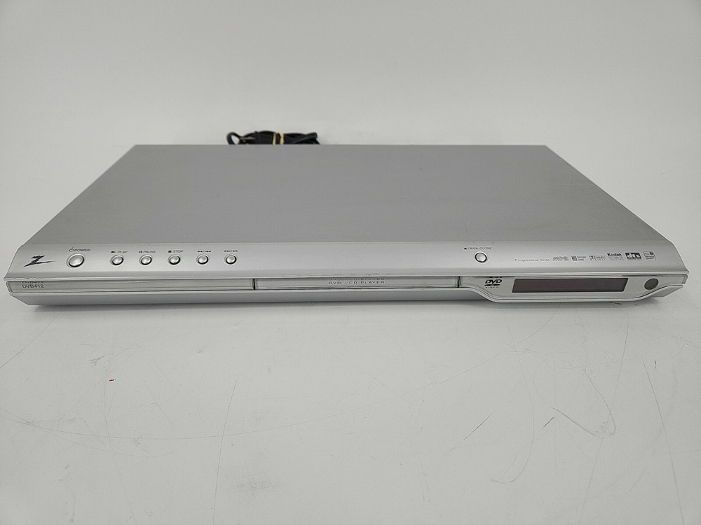 Zenith DVB412 DVD/CD Player ~ Tested ~ Working ~ No Remote