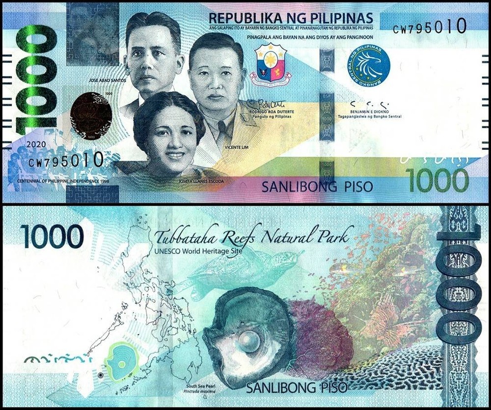 Philippines 1000 Piso, 2020, P-228a.1, UNC