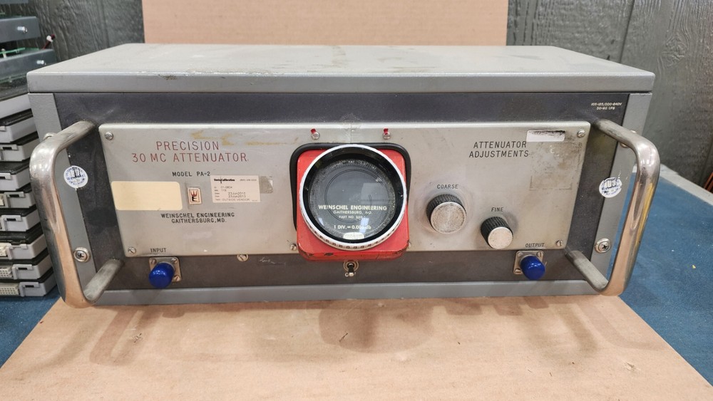 Weinschel PA-2 Precision 30 MC Attenuator