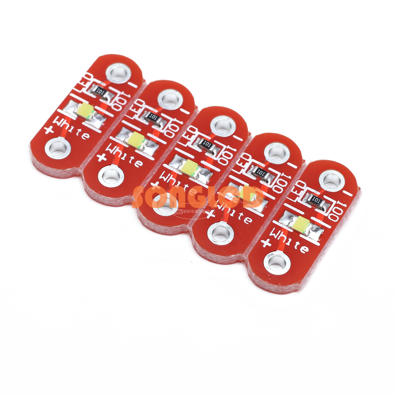 5PCS SMD White LED Module LilyPad LED