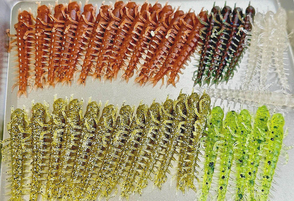 Soft Plastic 3" Hellgrammites Fishing Baits