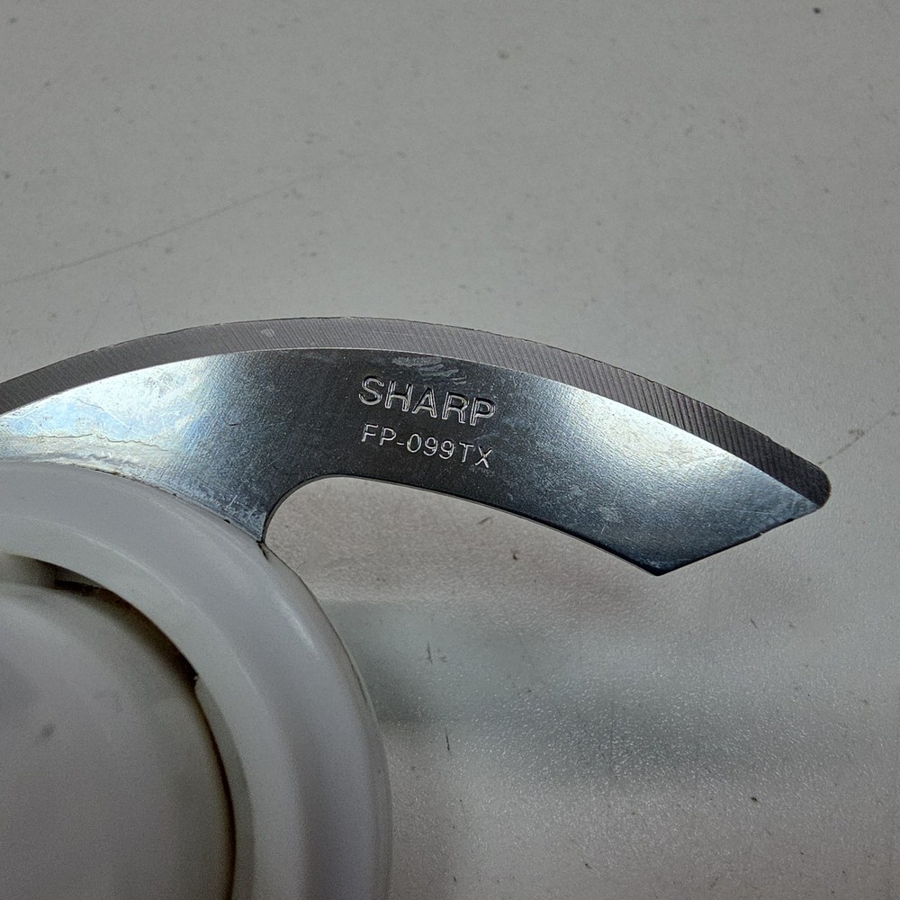 Sharp FP-099TX Food Processor Replacement Chopping Blade S-Blade Assembly White