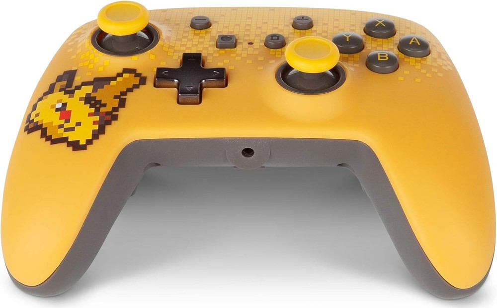 PowerA *OFFICIAL* Enhanced Wired Controller *PIXEL PIKACHU EDITION* (Switch) New