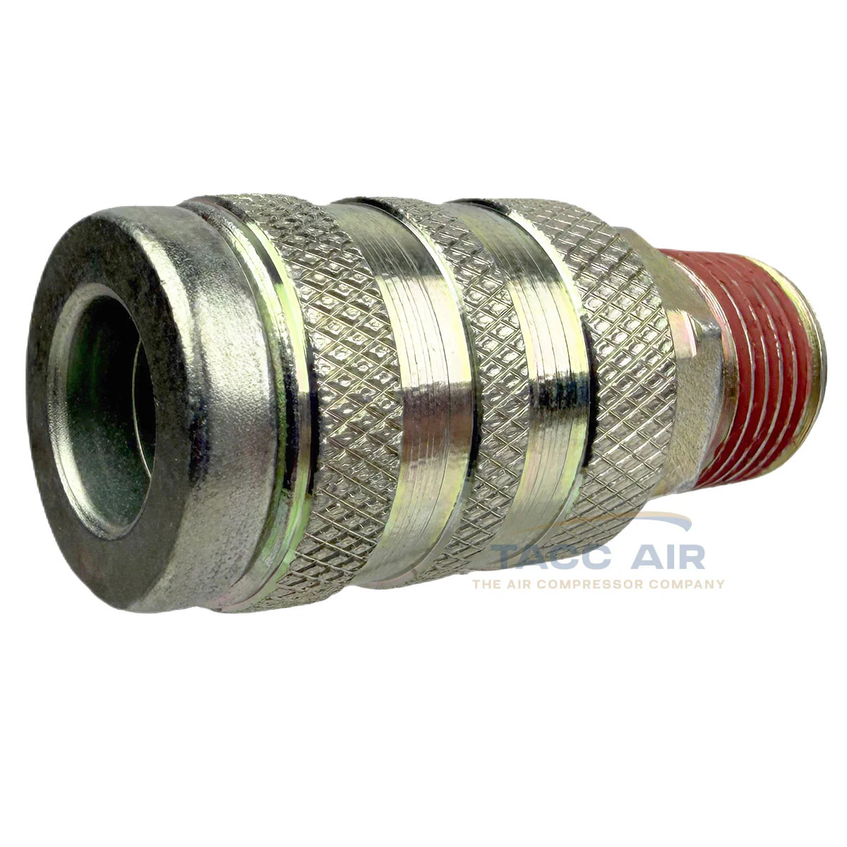 2 PC Industrial M style Air Compressor Quick Connect Coupler 3/8" NPT Male Steel