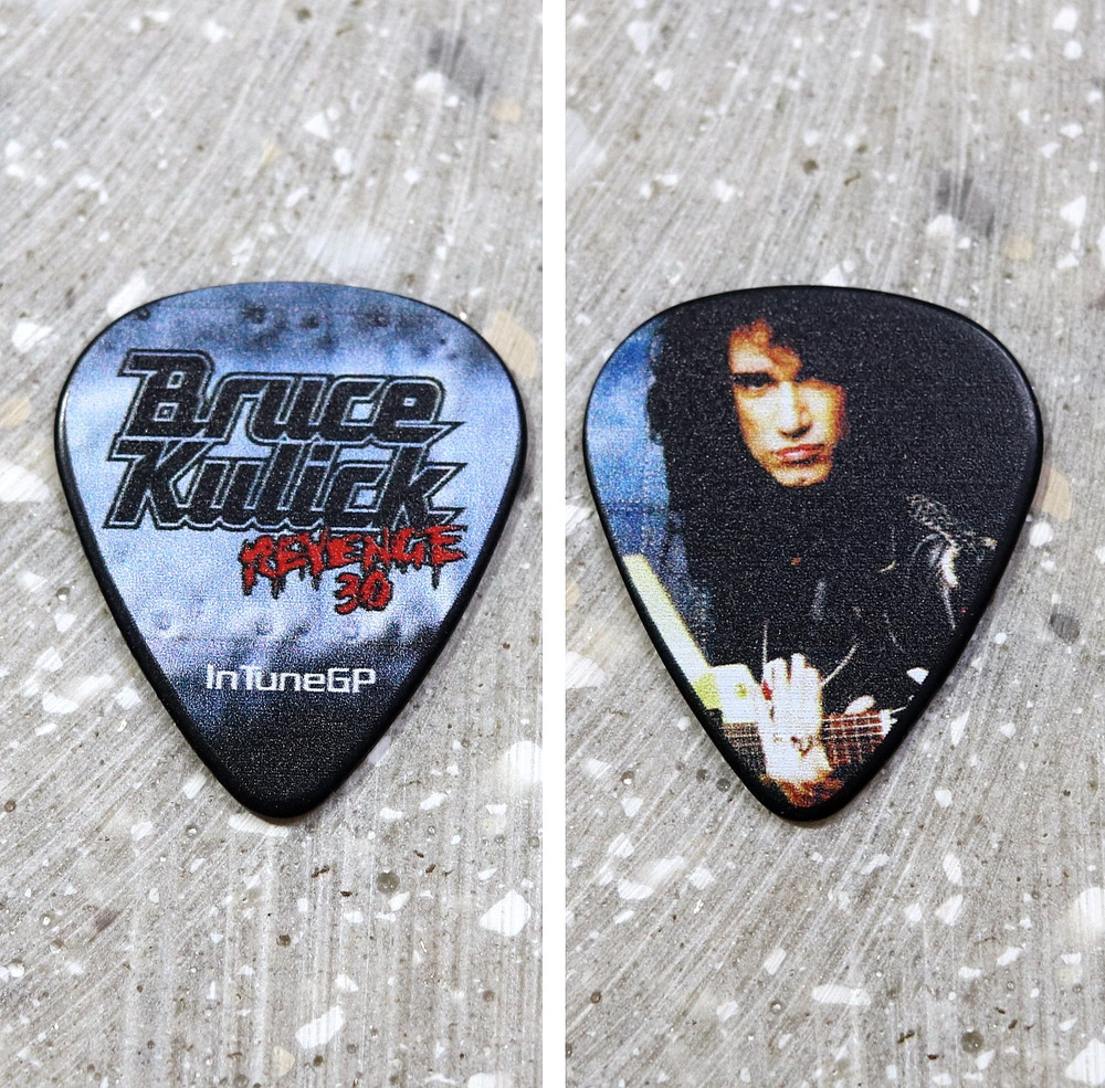 Bruce Kulick 2022 Concert Guitar Pick - KISS Revenge 30th Anniversary Tour