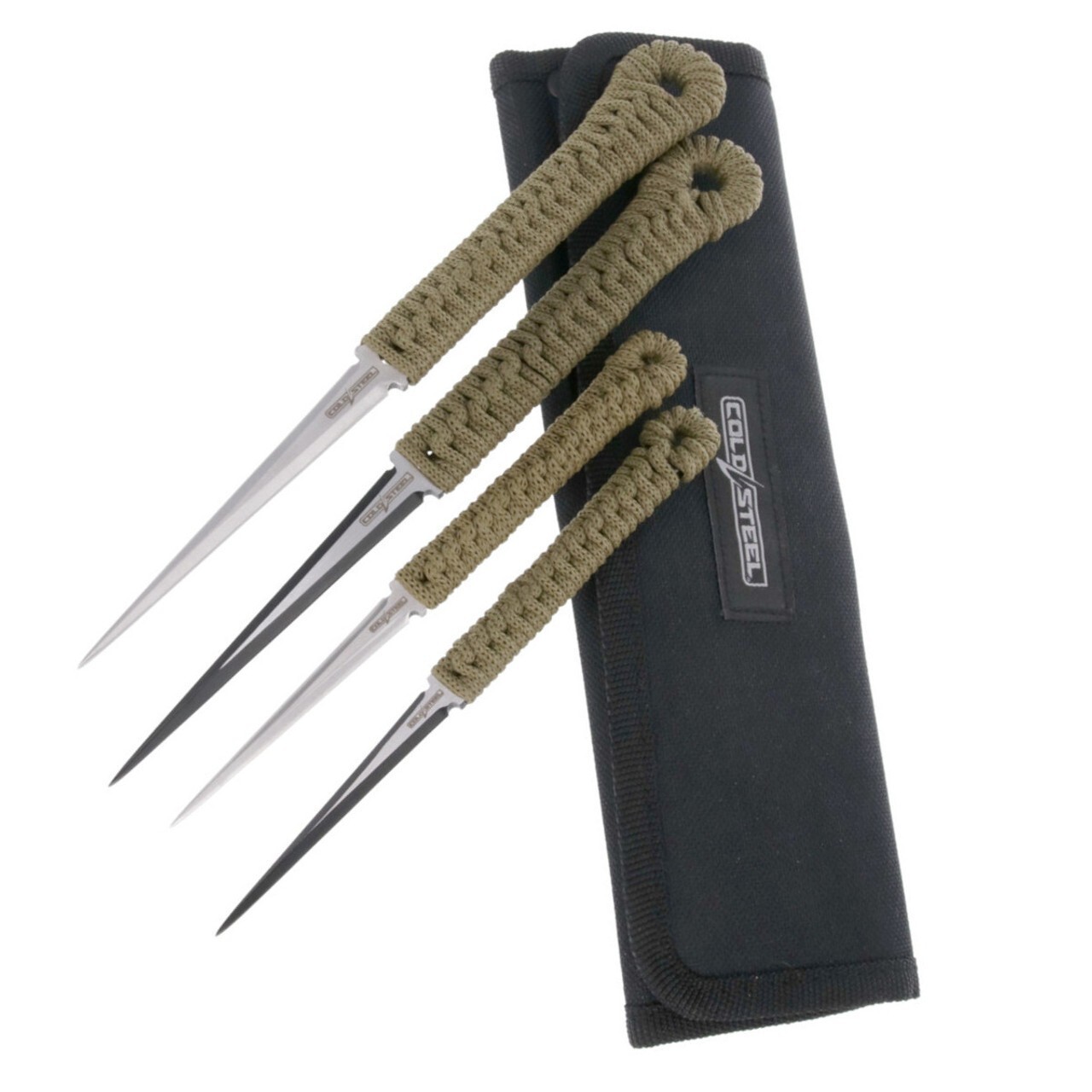 ColdSteel Throwing Spikes 4/Pack w/Pouch