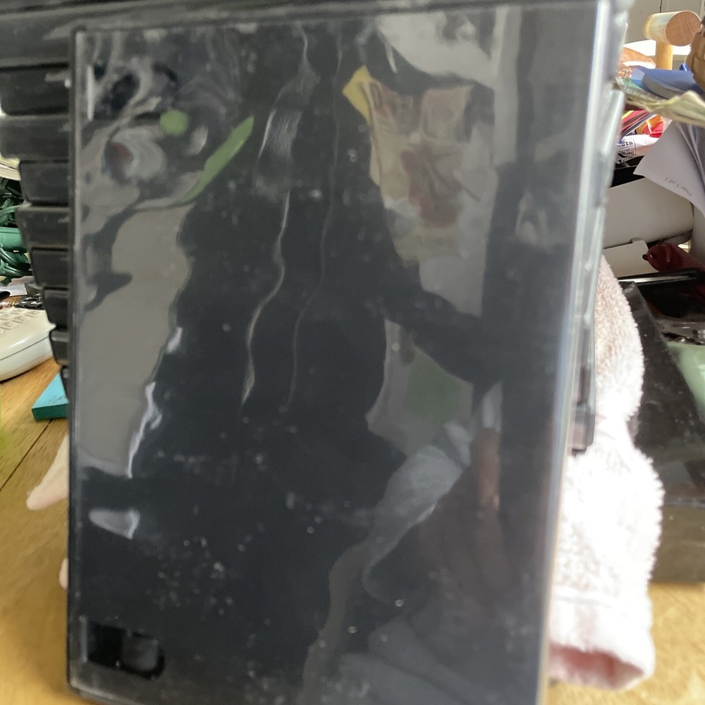 10-Standard used Black DVD, CD, Game Case - Blank Empty Replacement Cases
