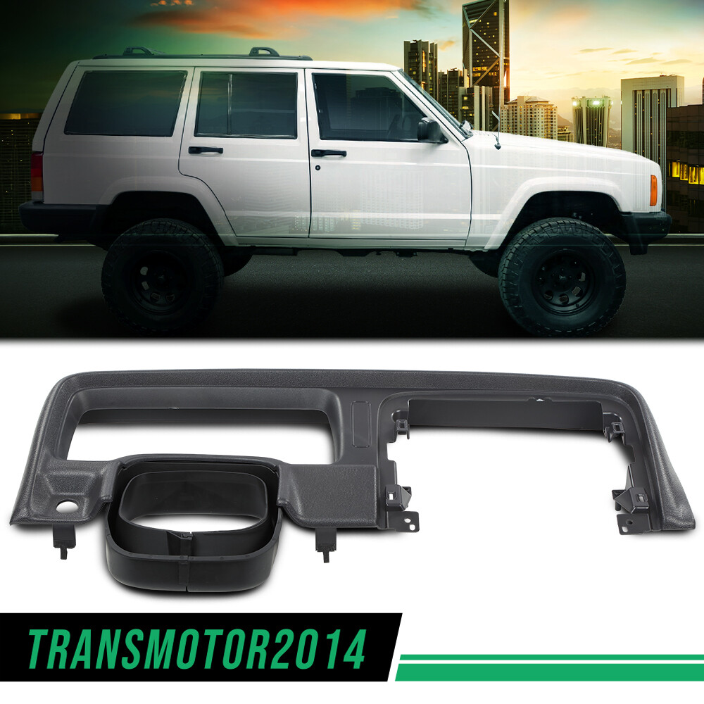 Fit For 97-01 Jeep Cherokee XJ Dash Bezel Trim Speedometer Column Surround