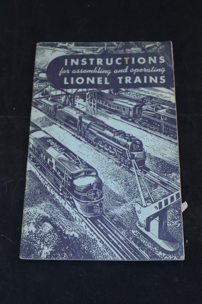 Lionel 1949 Instructions for Assembling and Operating Booklet