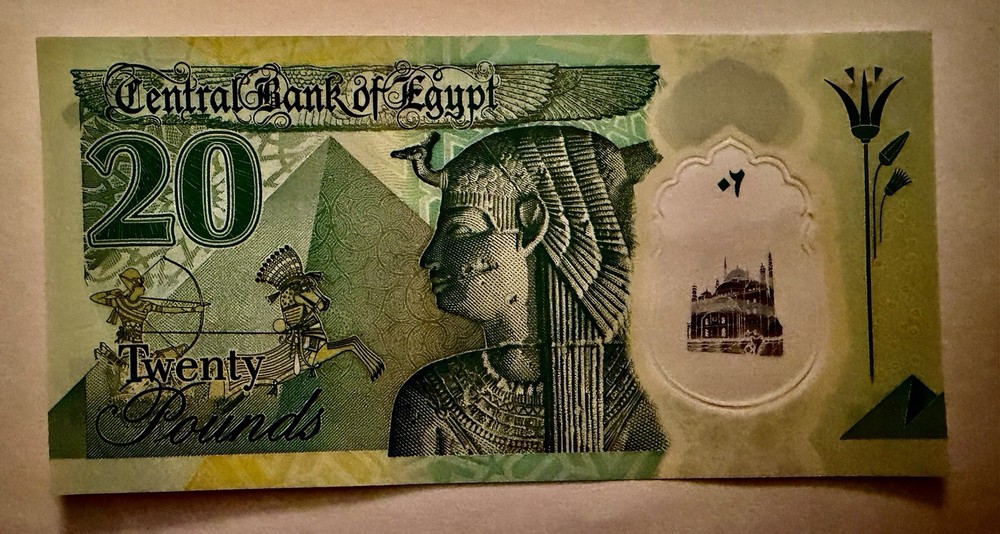 Egypt 20 Pound Banknotes Bundle – 50 Consecutive Notes (1000 Pounds)