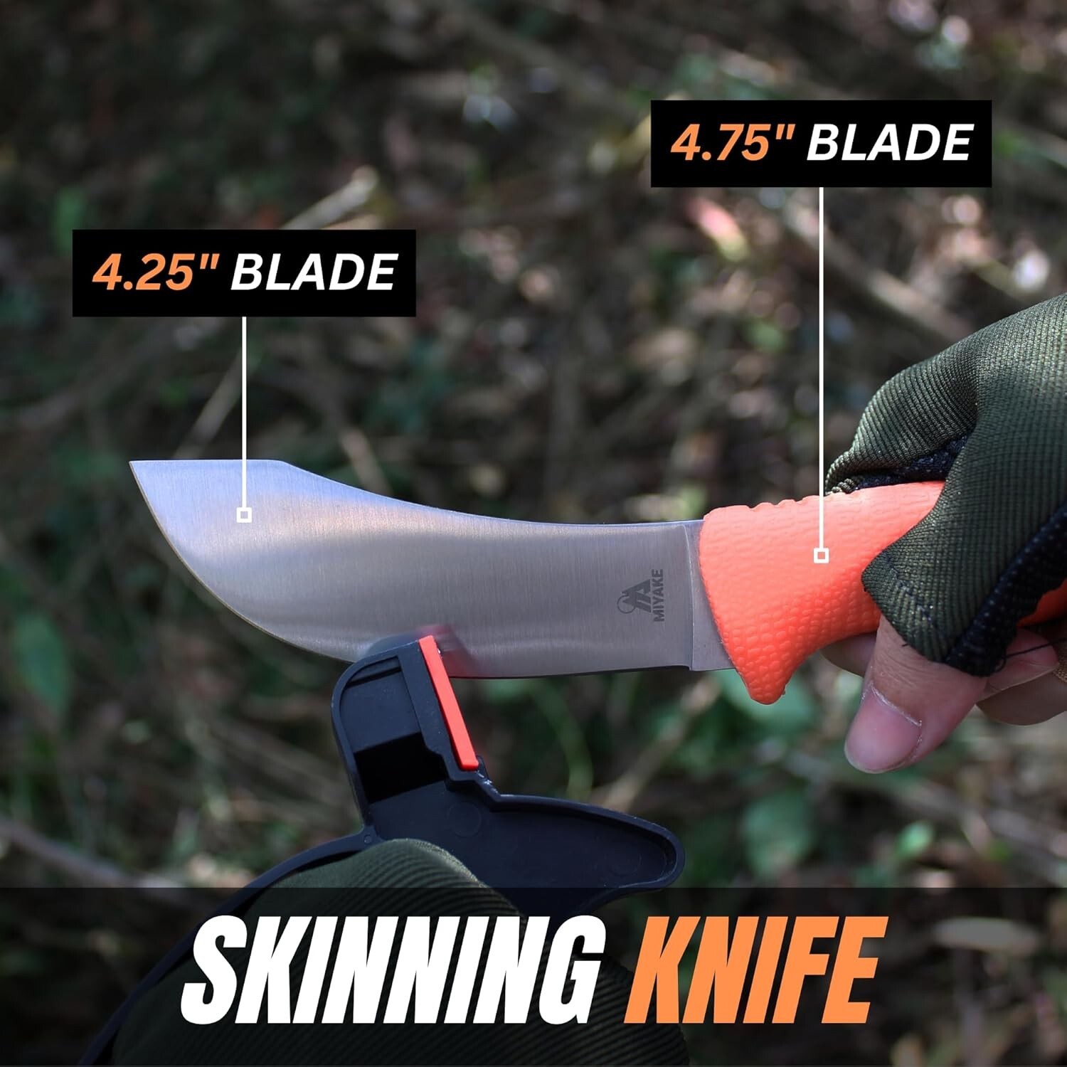 4PC Hunting Knife Set Field Dressing Kit – Deer Elk Gut Hook Skinning Knives