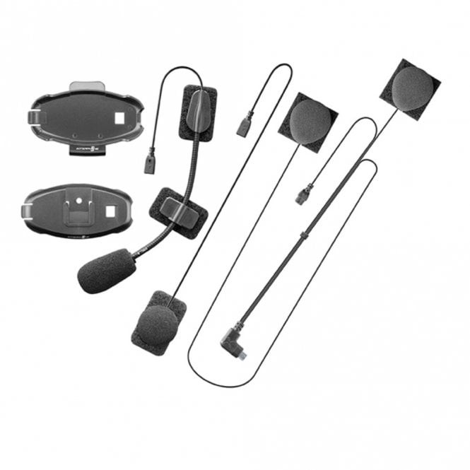 Interphone Intercom Audio Headset Kit (For Active/Connect Motorcycle Headsets)