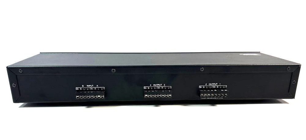 SS4V VANCO Four Pair Stereo Speaker Selector Box with Volume Control