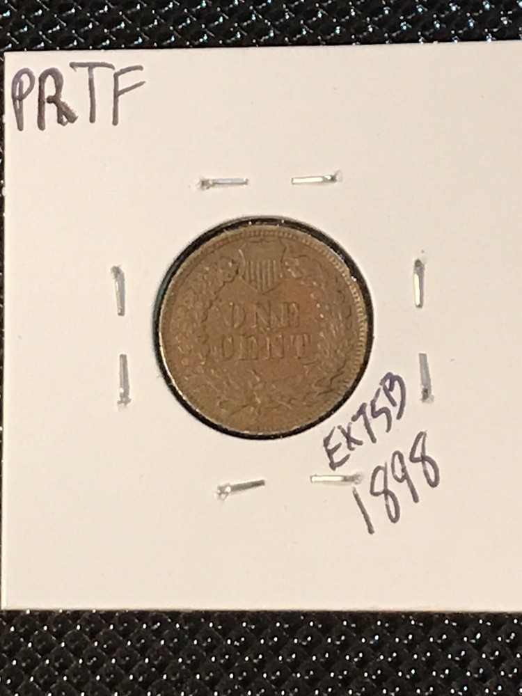 1898 Indian Head Cent VF++