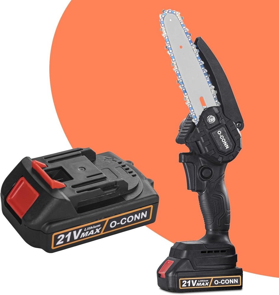 Versatile 21V MAX Lithium-Ion Battery for Mini Chainsaws - Fast Charging