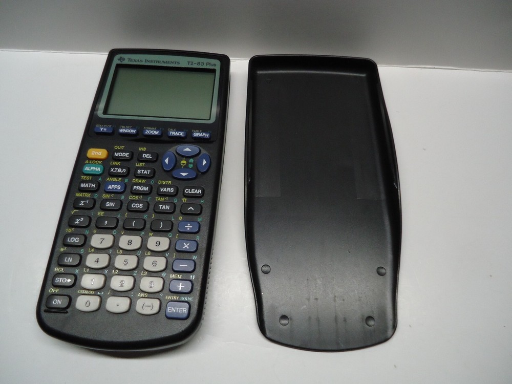Texas Instruments TI-83 Plus graphing calculator, Pre owned