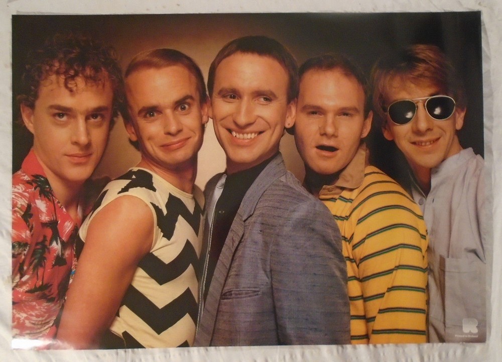 Men At Work 1983 Poster Rock On Holland