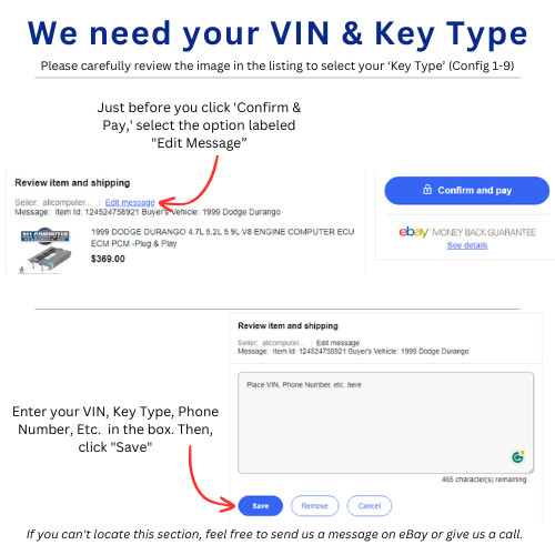 09-12 Dodge Ram 4500 5500 WIN Module Wireless Ignition Node -Programmed w/Keys