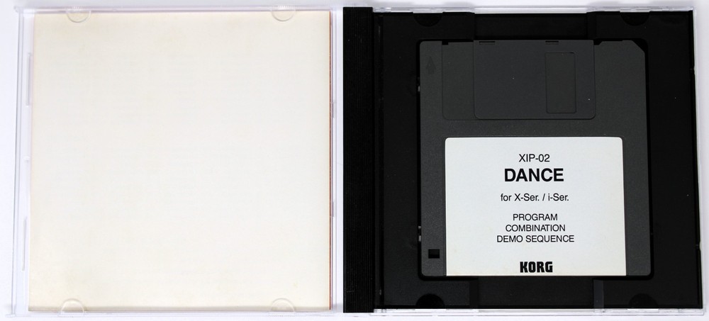 KORG XIP-02 DANCE Performance Data For X/ i -series Floppy Disk
