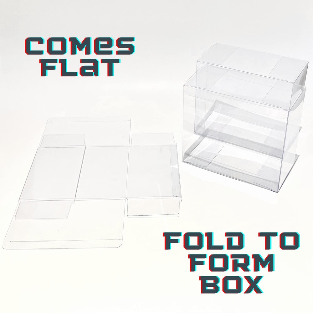 Pokemon Booster Box Protective Case (5 Pack) - Clear Plastic Display Box for ...