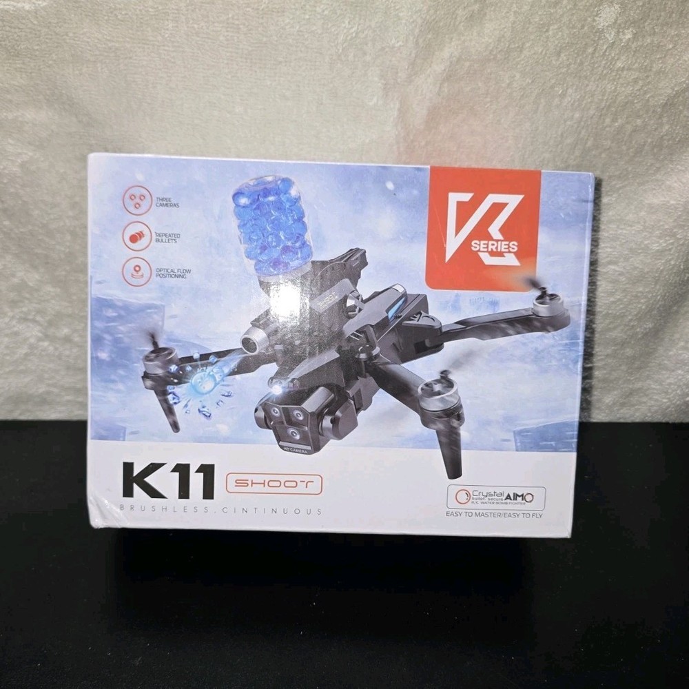 K11 SHOOT Foldable Drone Three Cameras Optical Flow Positioning Remote Control