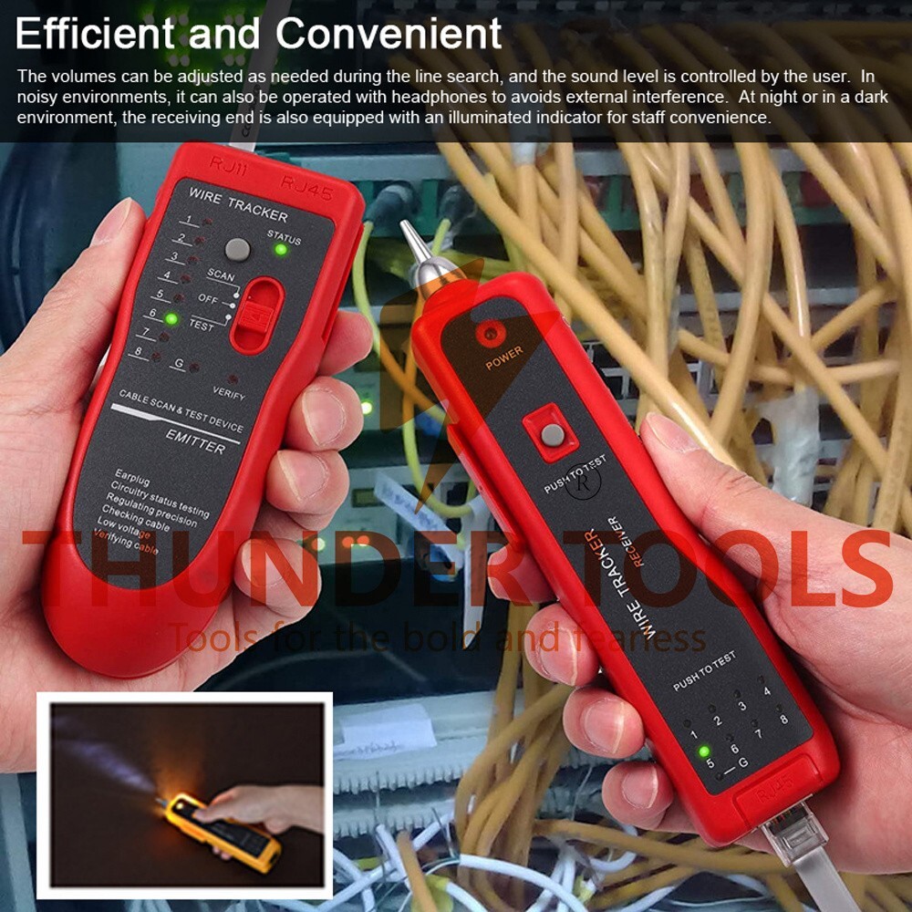 Thunder Tools JW-360 Network Telephone Line Finder Multi-purpose Network