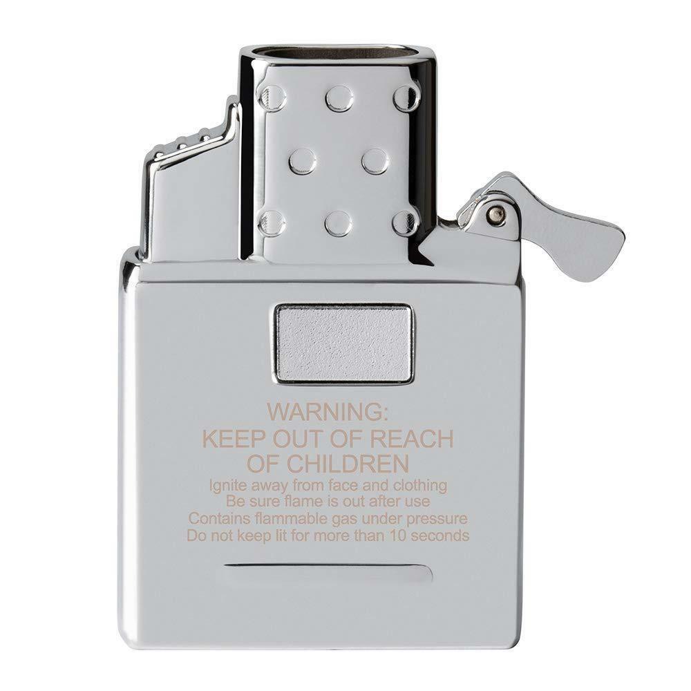 ZIPPO Adjustable Butane Double Torch Insert W/ Push-button Piezo Ignition 65827