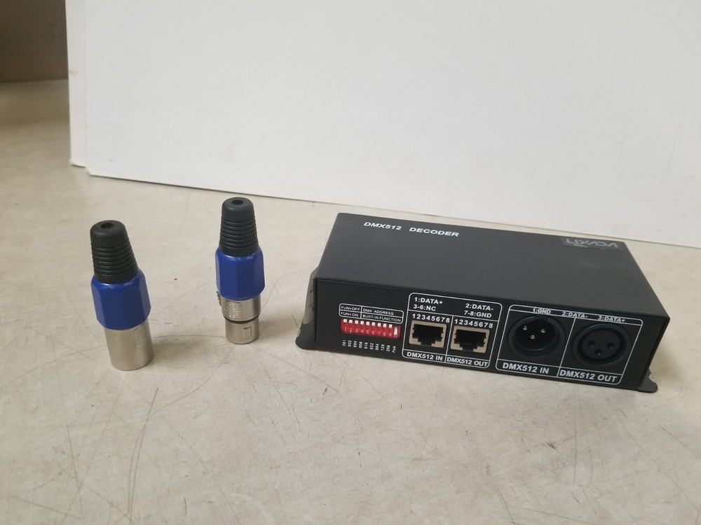 AKEPO LED DMX 4CH Digital Display Decoder DMX512