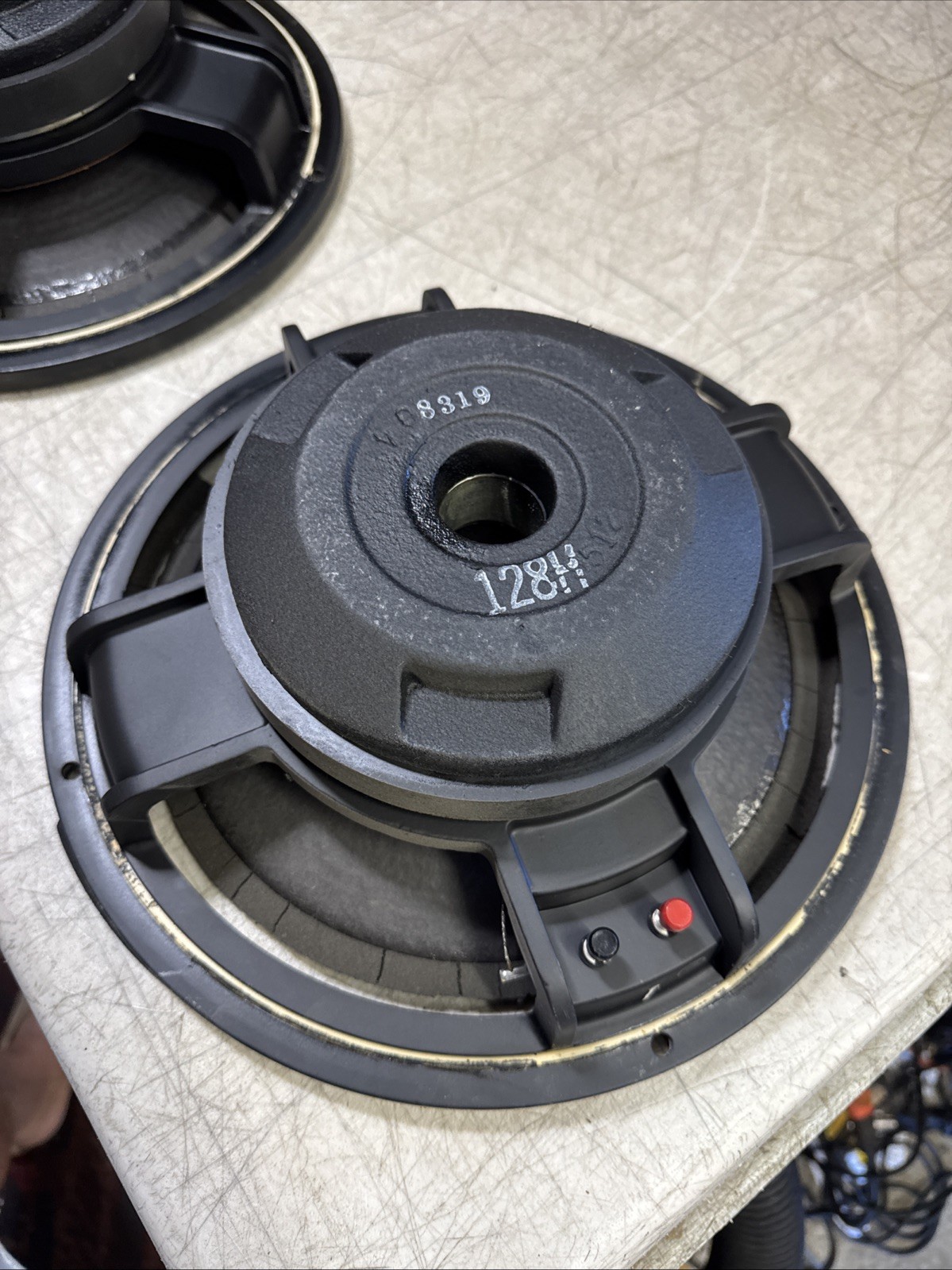 Pair of Matching JBL 128H High-Fidelity Woofers From L112, needs Re-foam