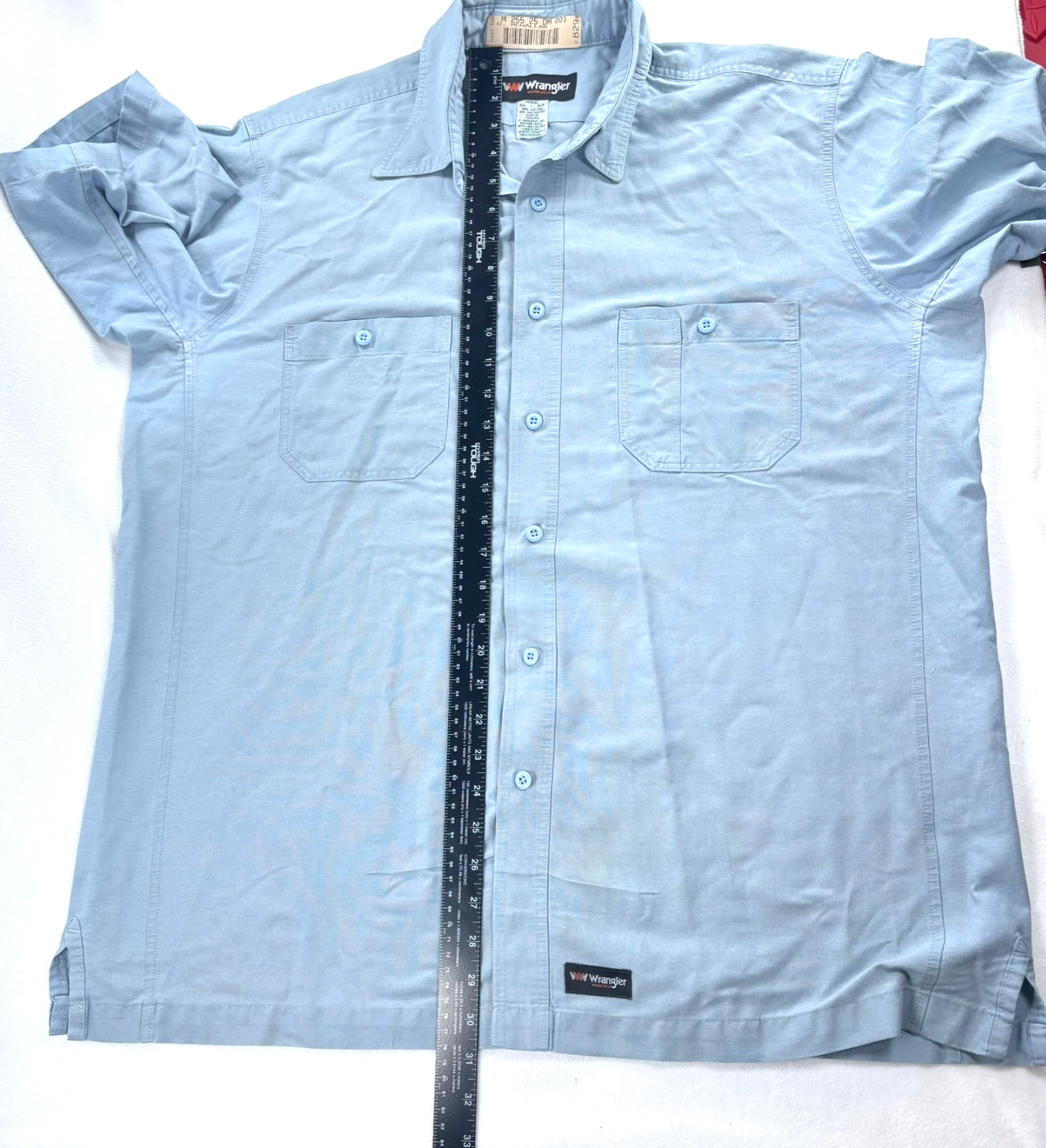 Wrangler Work Shirts Men XL Button up Uniform Workwear Western Cowboy LOT OF 10