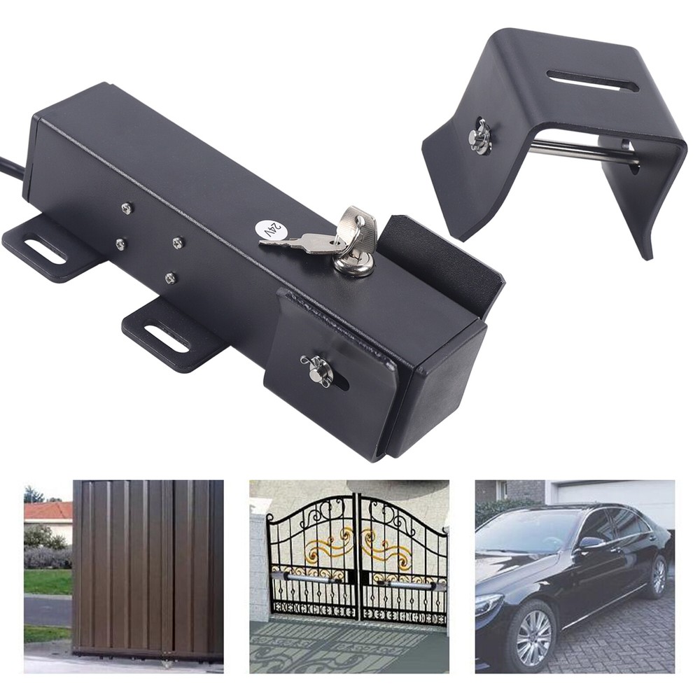 Automatic Gate Lock Opener Single Dual Swing Electric Security Mighty Opens