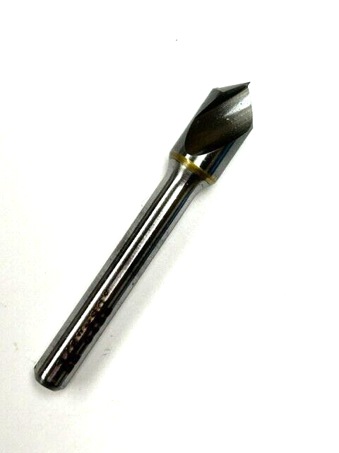 3/8" 90 DEGREE SINGLE FLUTE SOLID CARBIDE COUNTERSINK - OSG 700-3752