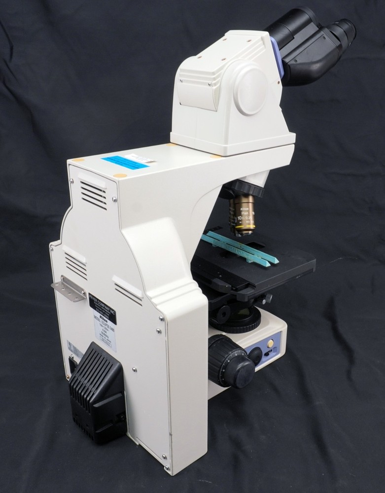 Nikon Eclipse E400 Microscope Ergo Binocular 10x Eye Plan 10/40x Objective Lot B