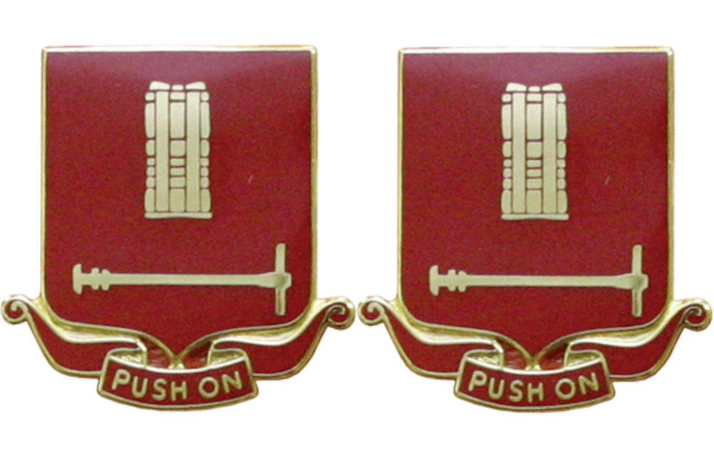 136th Field Artillery Distinctive Unit Insignia - Pair