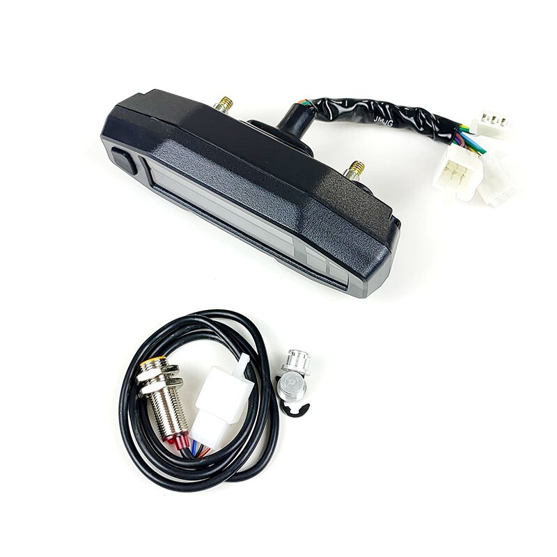 Universal motorcycle LCD digital speedometer mileage meter waterproof instrument