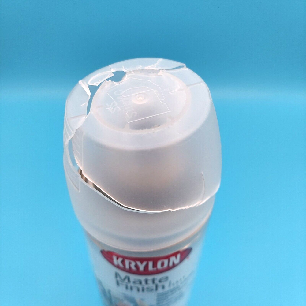 Krylon Matte Finish - Damaged Cap