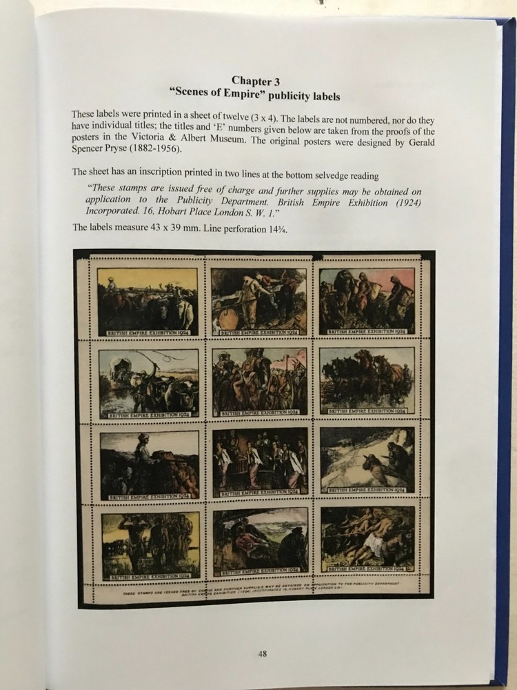 British Empire Exhibition Wembley 1924-1925 Advertising & Publicity Labels