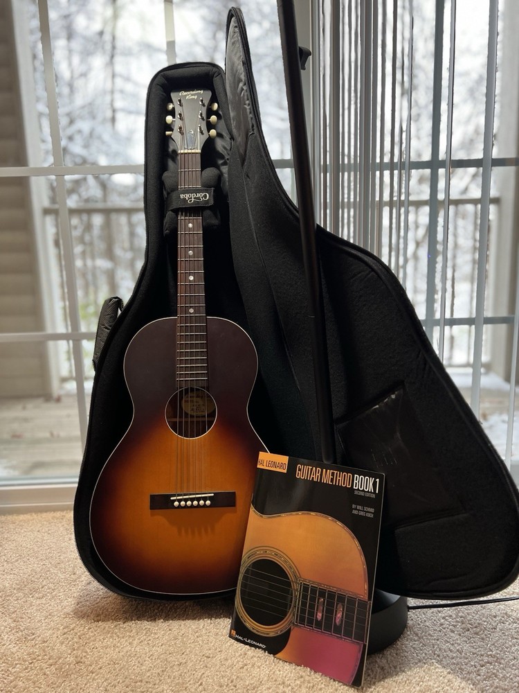 Beginner Guitar Package Including Guitar, Guitar Case & Beginner Workbook!
