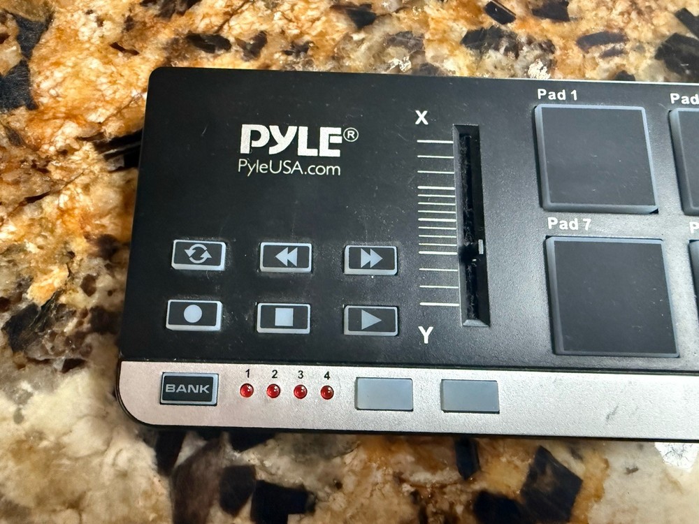 Pyle PMIDIPD20 - MIDI Controller Drum Pad - USB Audio Interface